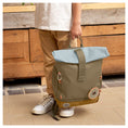 Load image into Gallery viewer, Lassig -Mini roll top backpack Lassig - حقيبة ظهر صغيرة ملفوفة

