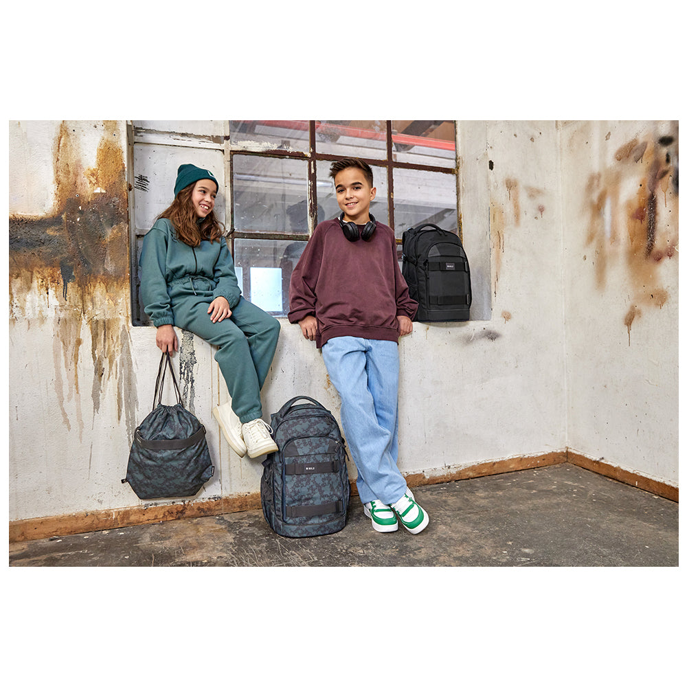 Lassig School Backpack Origin Bold  حقيبة ظهر مدرسية Lassig Origin Bold