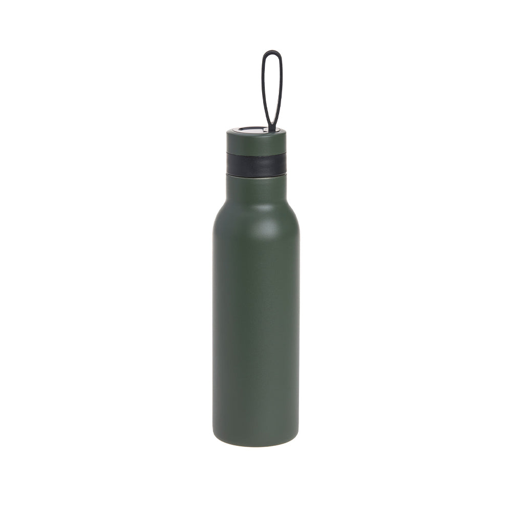 Lassig Double Walled Ss Bold Dark Olive 500ml