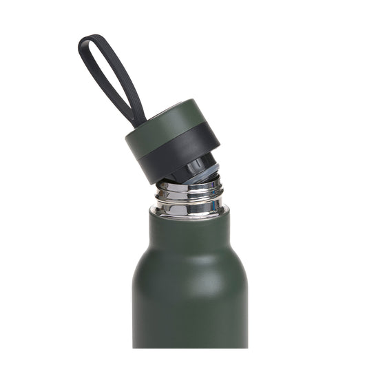 Lassig Double Walled Ss Bold Dark Olive 500ml