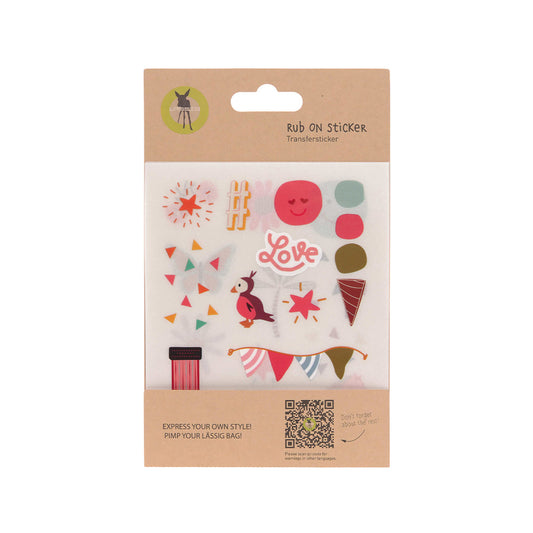 Lassig Sticker Rub On  ملصق لاسيج قابل للفرك