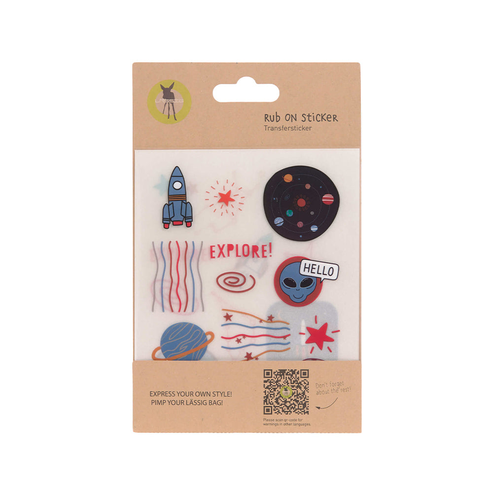 Lassig Sticker Rub On  ملصق لاسيج قابل للفرك