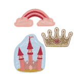 Lassig Textile Woven Sticker Stick On ملصق لاصق منسوج من نسيج لاسيج