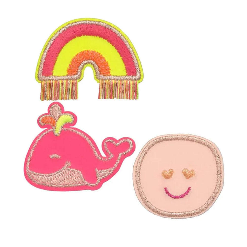 Lassig Textile Woven Sticker Stick On ملصق لاصق منسوج من نسيج لاسيج