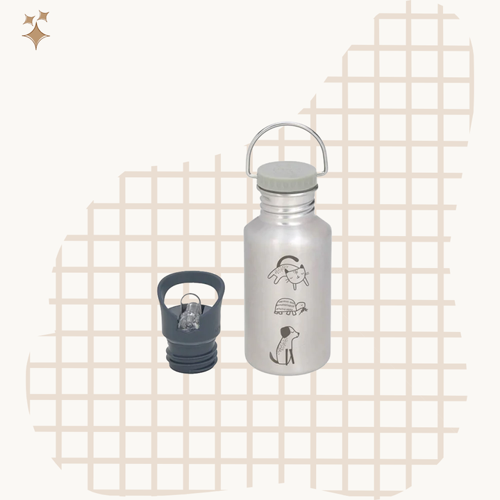 Lassig -Bottle Stainless Steel 500ml  لاسيج - زجاجة من الفولاذ المقاوم للصدأ