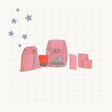 LÄSSIG Boxy Unique School Set — 7 Piece