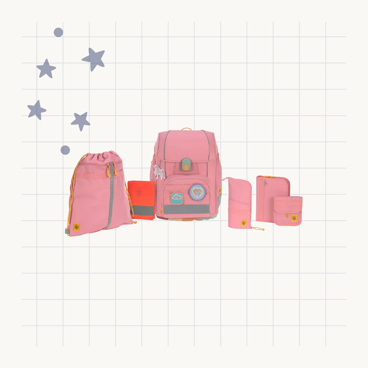 LÄSSIG Boxy Unique School Set — 7 Piece
