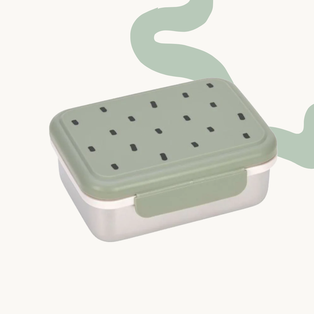Lässig-Lunchbox stainless steel Happy Prints Light