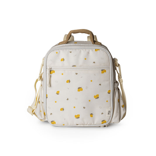 Citron Insulated Lunch Bag  Back Pack  Lemon / حقيبة غداء معزولة من سيترون، حقيبة ظهر ليمونية