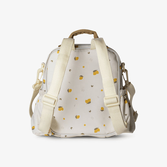 Citron Insulated Lunch Bag  Back Pack  Lemon / حقيبة غداء معزولة من سيترون، حقيبة ظهر ليمونية