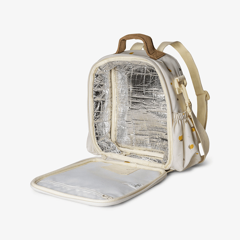 Citron Insulated Lunch Bag  Back Pack  Lemon / حقيبة غداء معزولة من سيترون، حقيبة ظهر ليمونية