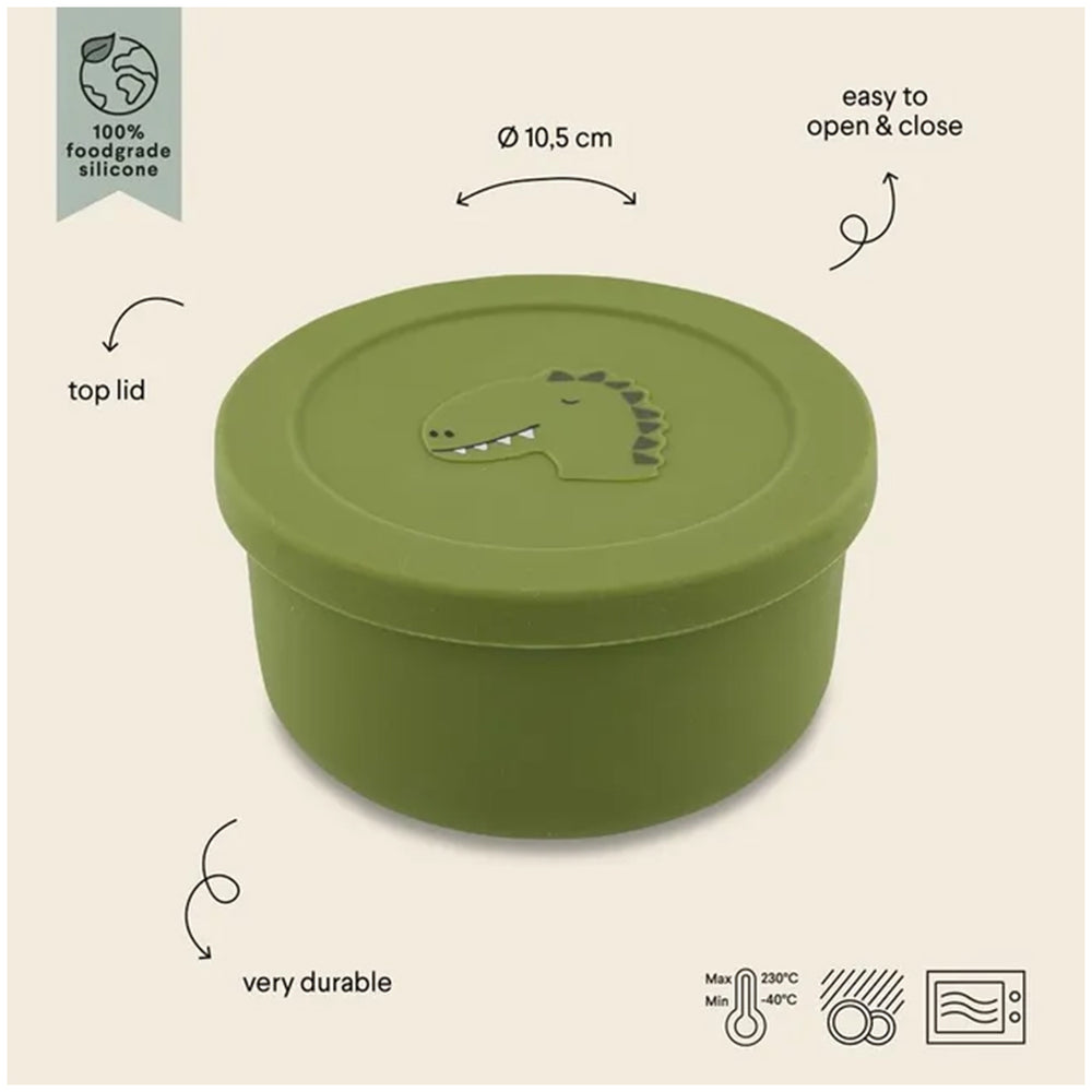 Trixie Silicone Snack Box with Lid | علبة سيليكون بغطاء من تريكسي