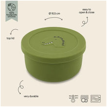 Trixie Silicone Snack Box with Lid | علبة سيليكون بغطاء من تريكسي