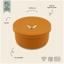 Trixie Silicone Snack Box with Lid | علبة سيليكون بغطاء من تريكسي