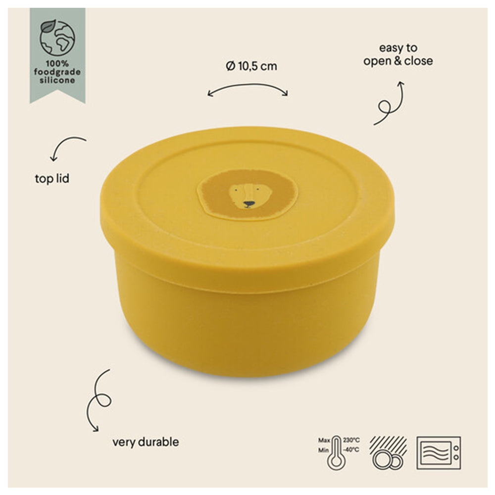 Trixie Silicone Snack Box with Lid | علبة سيليكون بغطاء من تريكسي