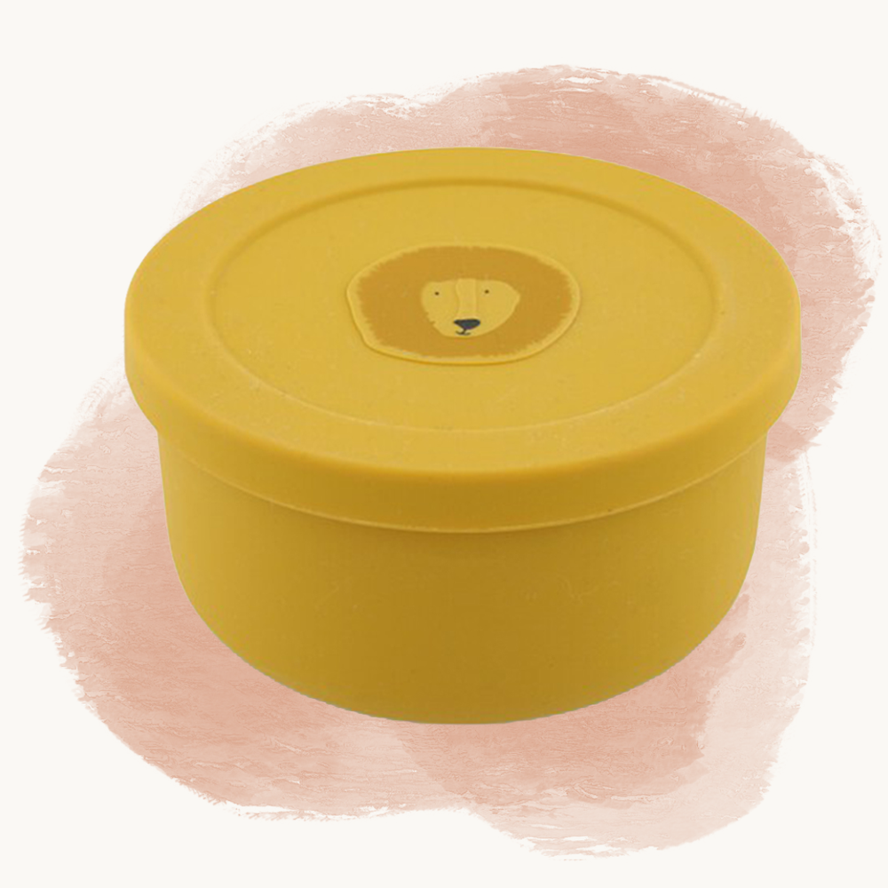 Trixie Silicone Snack Box with Lid | علبة سيليكون بغطاء من تريكسي