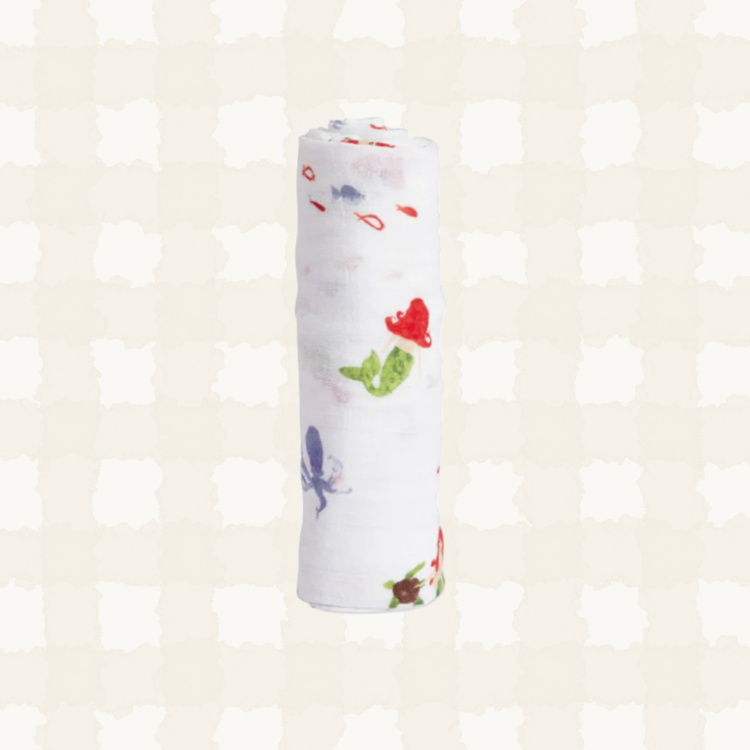 Little Unicorn Cotton Muslin Swaddle Single
