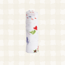 Little Unicorn Cotton Muslin Swaddle — Single