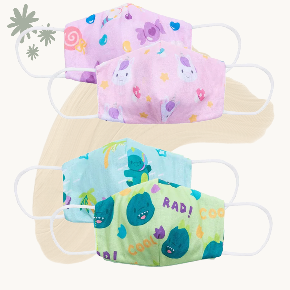Cubcoats Kids' Masks — 2 Pack (Uki & Dayo)