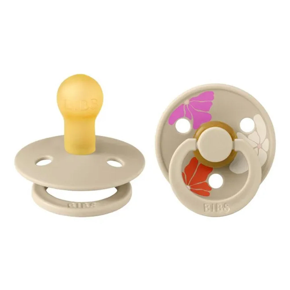 Bibs Pacifier Studio Colour 2pack latex Morning Bloom size 1