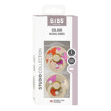 Bibs Pacifier Studio Colour 2pack latex Morning Bloom size 1