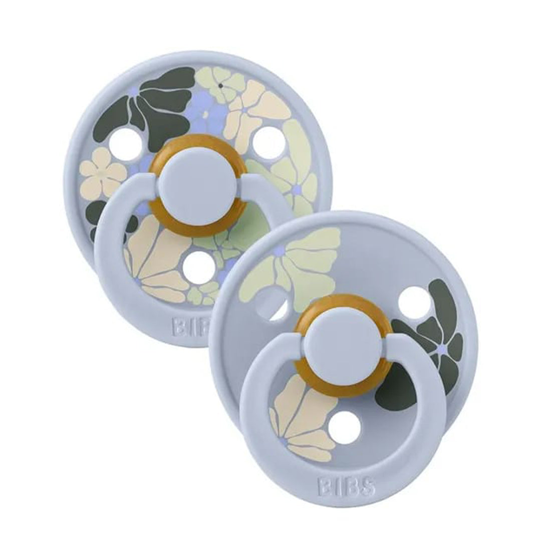 Bibs Pacifier Studio Colour 2pack latex Morning Bloom size 1