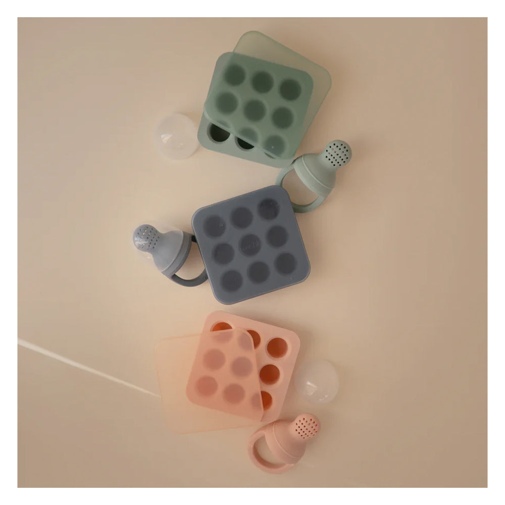 Mushie Food Feeder Freezer Tray  صينية تجميد طعام موشي