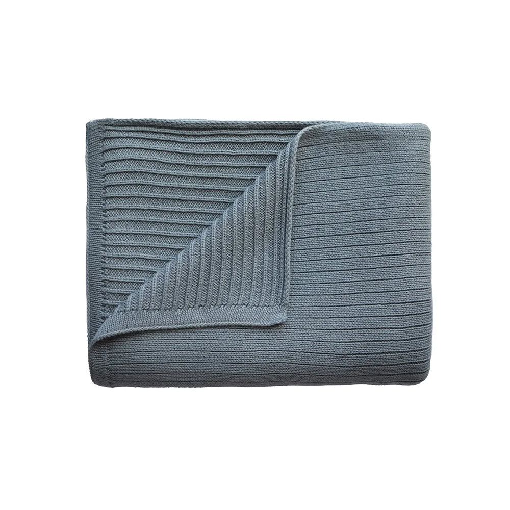 Mushie Knitted Baby Blanket / بطانية أطفال منسوجة من موشي