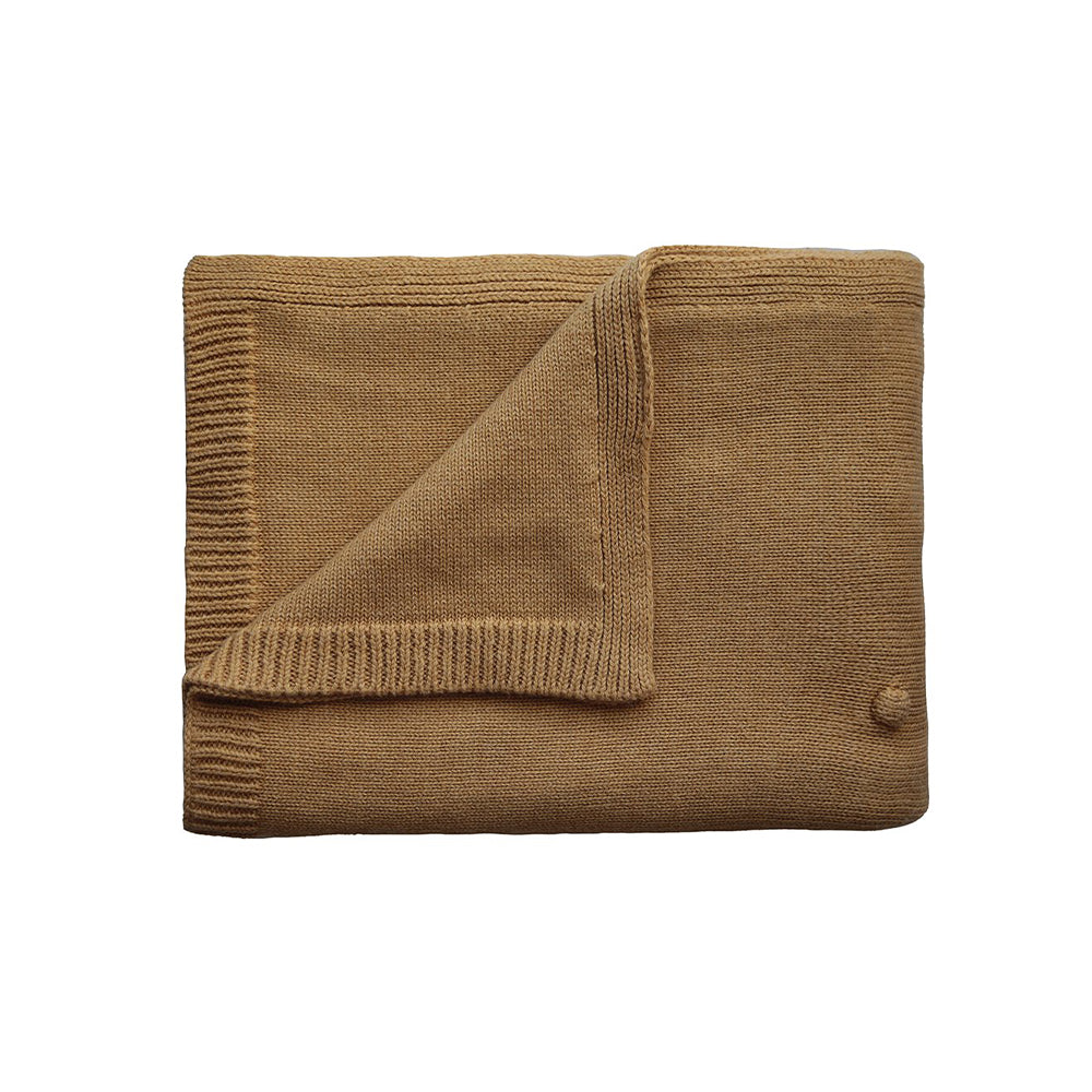 Mushie Knitted Baby Blanket / بطانية أطفال منسوجة من موشي