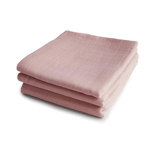 Mushie Muslin Cloth 3pack / قماش موشي موسلين ثلاثة قطع