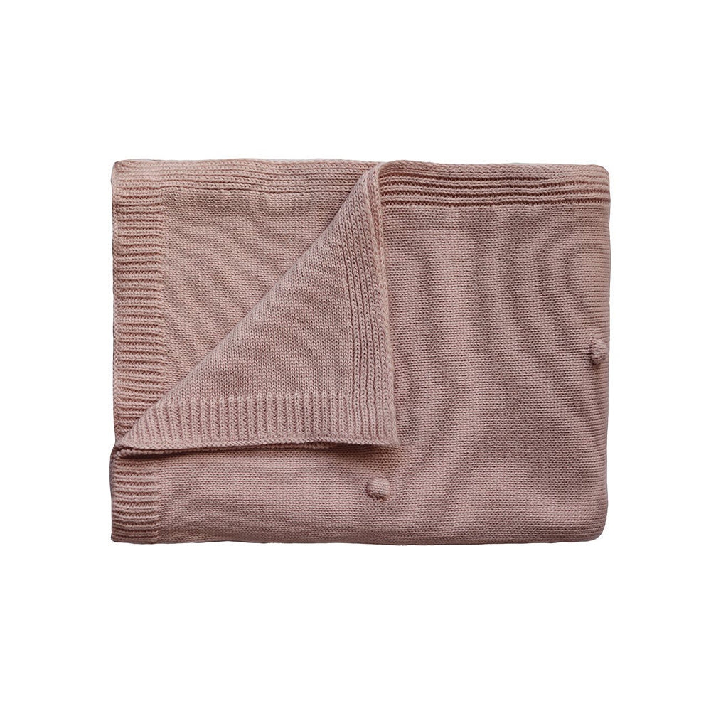 Mushie Knitted Baby Blanket / بطانية أطفال منسوجة من موشي