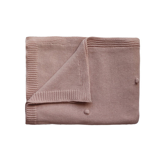 Mushie Knitted Baby Blanket / بطانية أطفال منسوجة من موشي