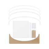 Fino Toddler Rail Kit  ( Natural ) / مجموعة قضبان فينو للأطفال الصغار (طبيعية)