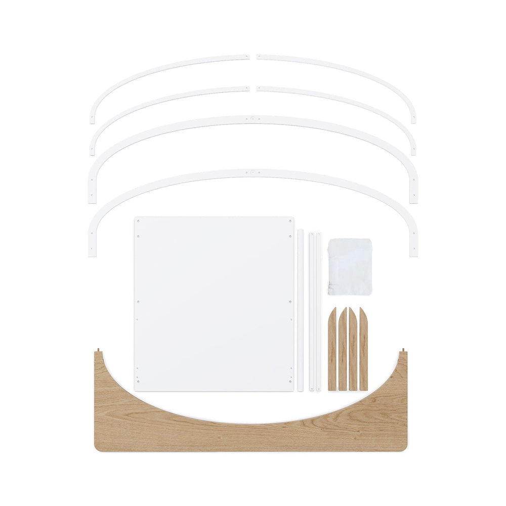 Fino Toddler Rail Kit  ( Natural ) / مجموعة قضبان فينو للأطفال الصغار (طبيعية)