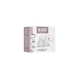 Bibs Baby Bottle Nipple Round  Silicone 2 pack