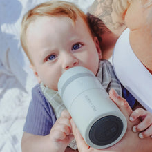 Milk and Water Insulated Bottle- Olive Flow - 270ml- رضّاعة أطفال عازلة للحرارة من ميلك اند واتر