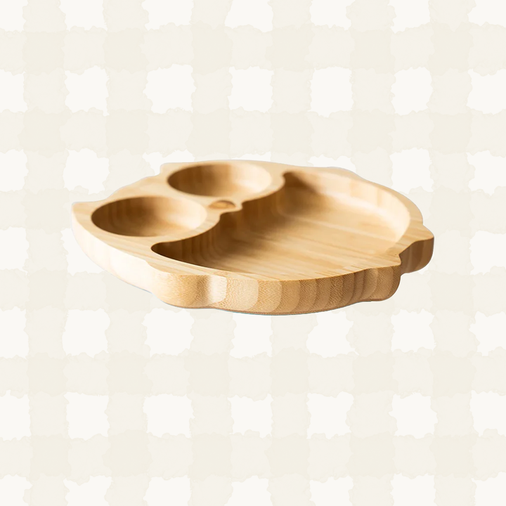 Eco Rascals Owl Plate - لوحة البومة من إيكو راسكالز