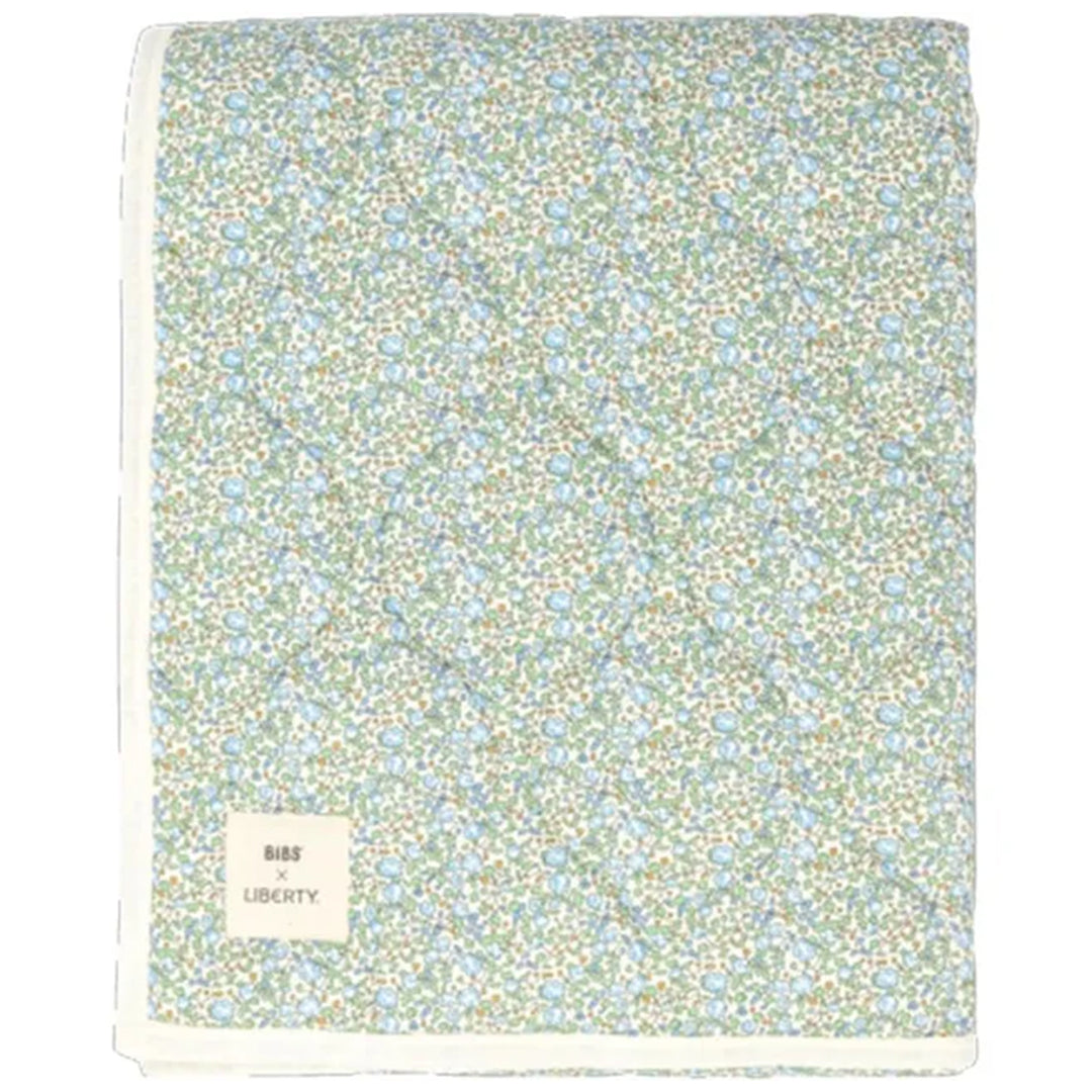 Bibs X Liberty Quilted Blanket Ivory