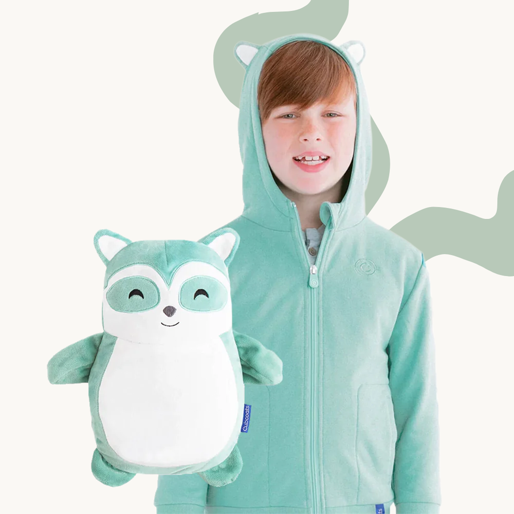 Cubcoats Rekka the Raccoon — 2-in-1 Hoodie & Plush