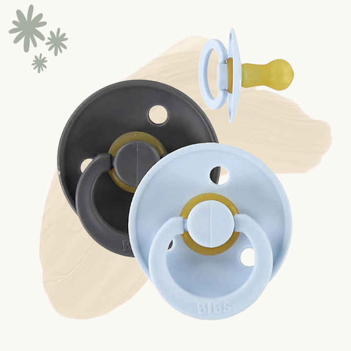 BIBS Colour Pacifier — Size 3 (18m+, 2 Pack)