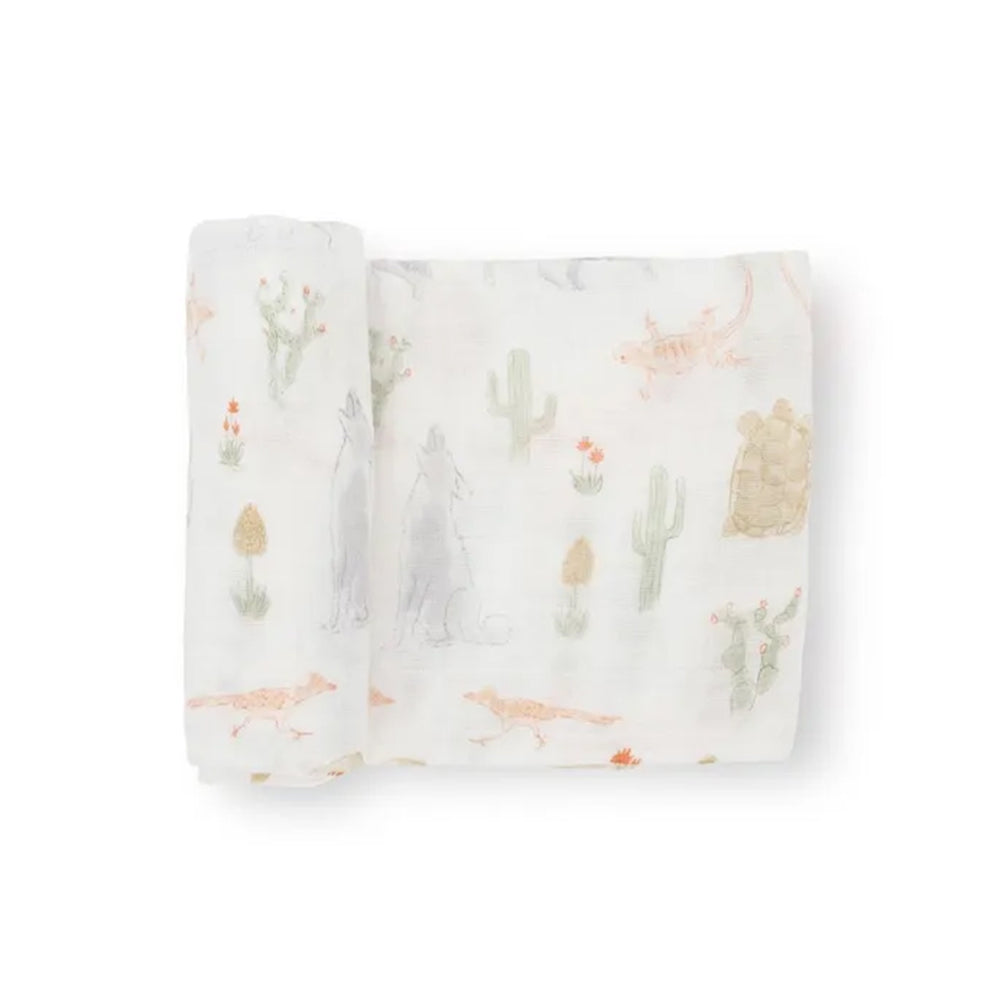 Little Unicorn Cotton Muslin Swaddle Single — view 30