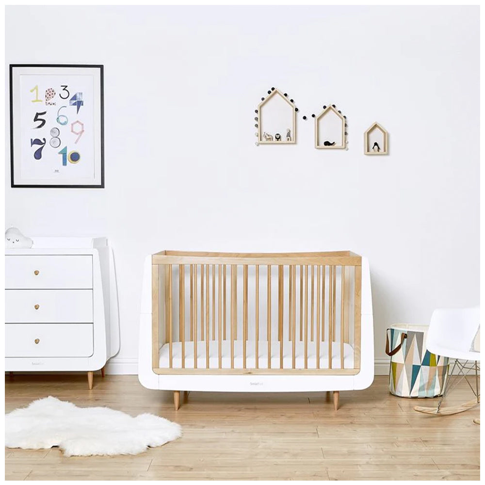 Snuzkot Skandi  Cot Bed - Natural | سرير المهد سنوزكوت سكاندي - طبيعي