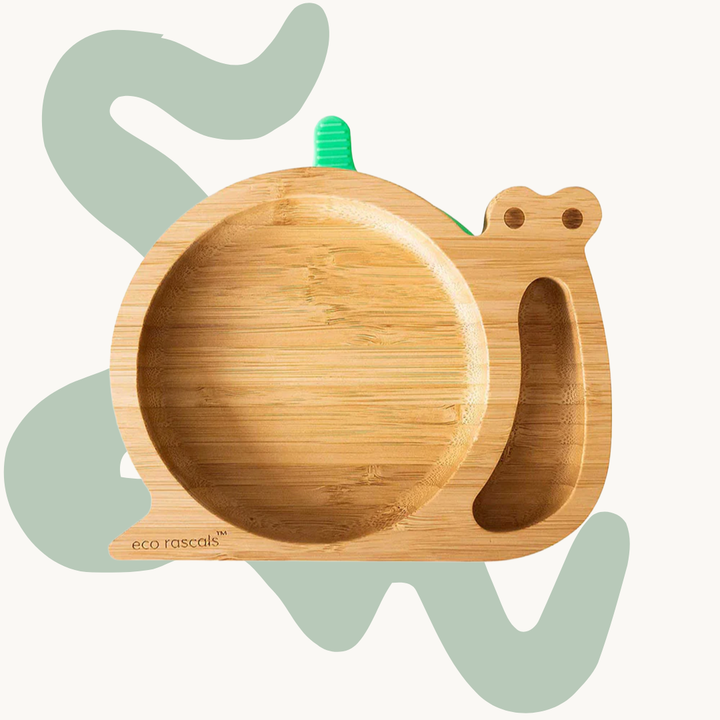 Eco Rascals Snail Plate - طبق الحلزون إيكو راسكالز