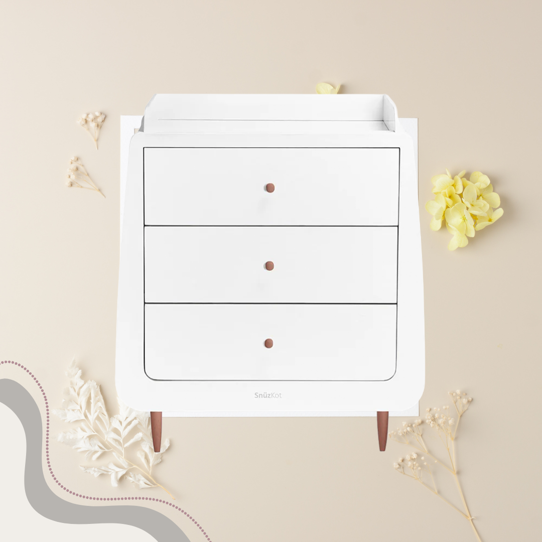 SnüzKot Changing Unit — Beech Wood