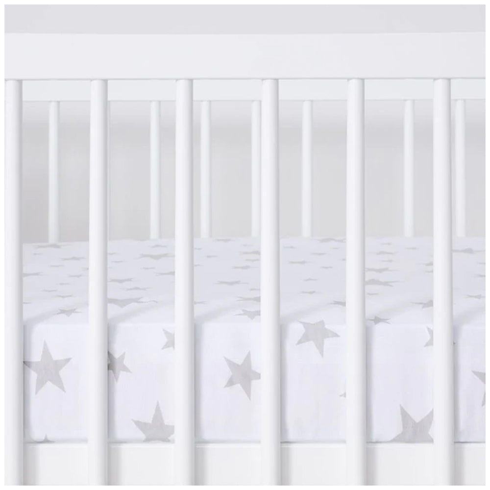 Snuz Cot Bed Sheets Stars- ملاءات سرير سنوز ستارز