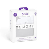 Snuz Cot Bed Sheets Stars- ملاءات سرير سنوز ستارز