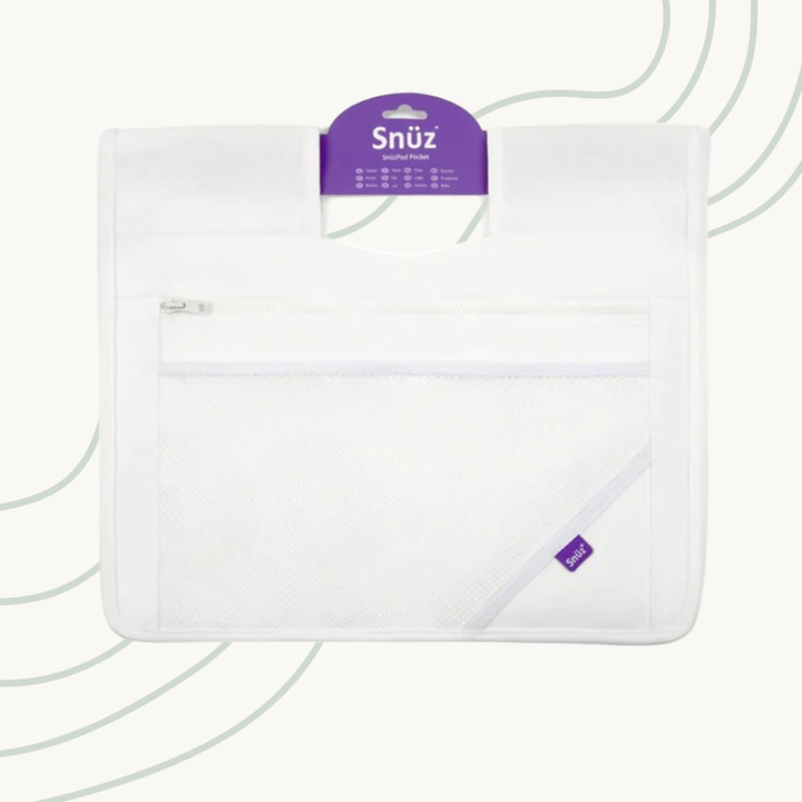 SnüzPod4 Storage Pocket — White