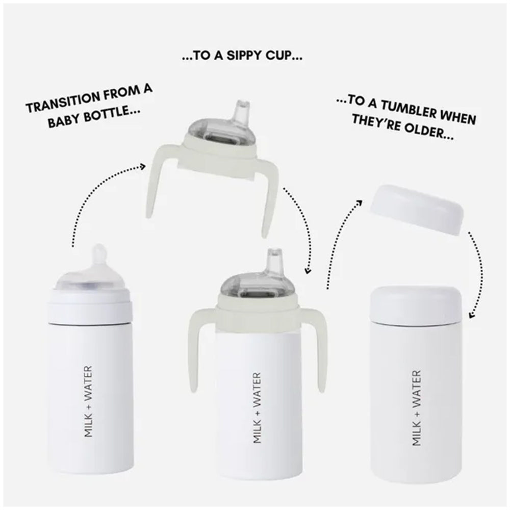 Milk and Water Sippy Cup Handle Spout