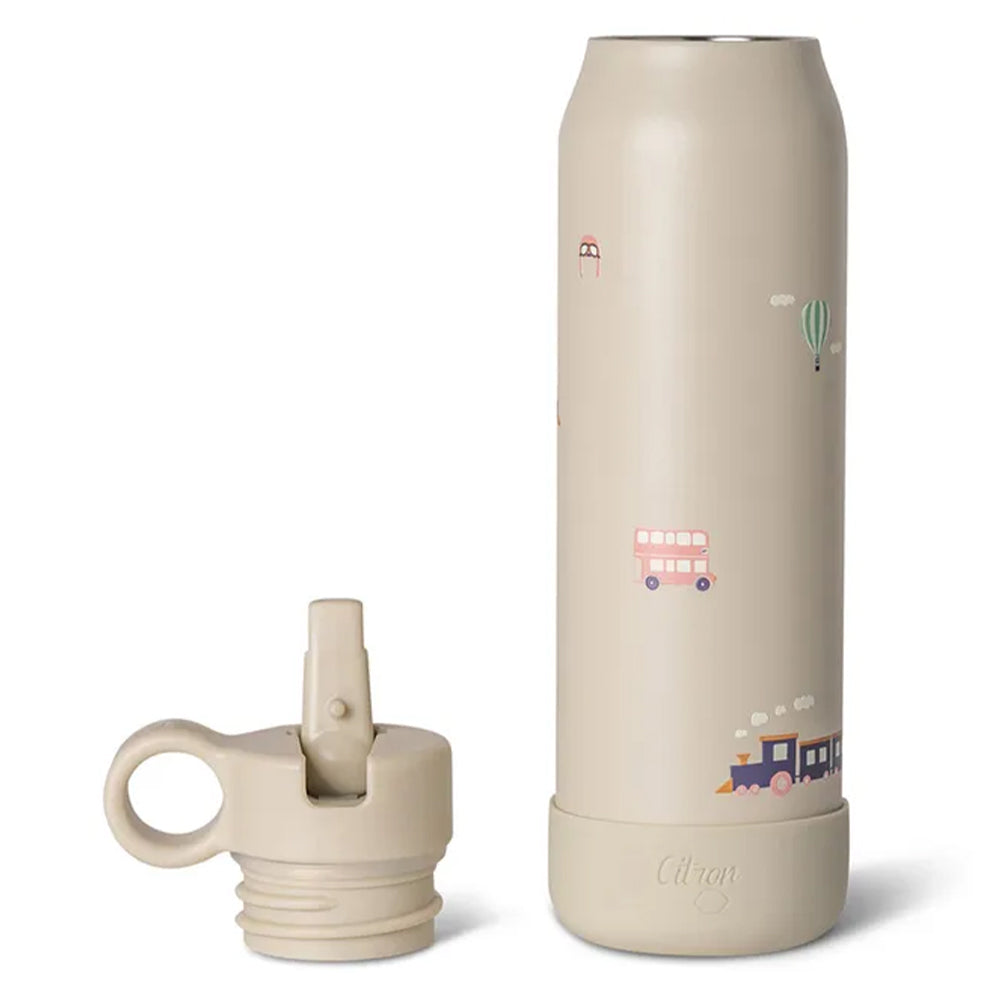 Citron Stainless Steel Water Bottle 350ml  (جديد) زجاجة مياه من الفولاذ المقاوم للصدأ سعة 350 مل