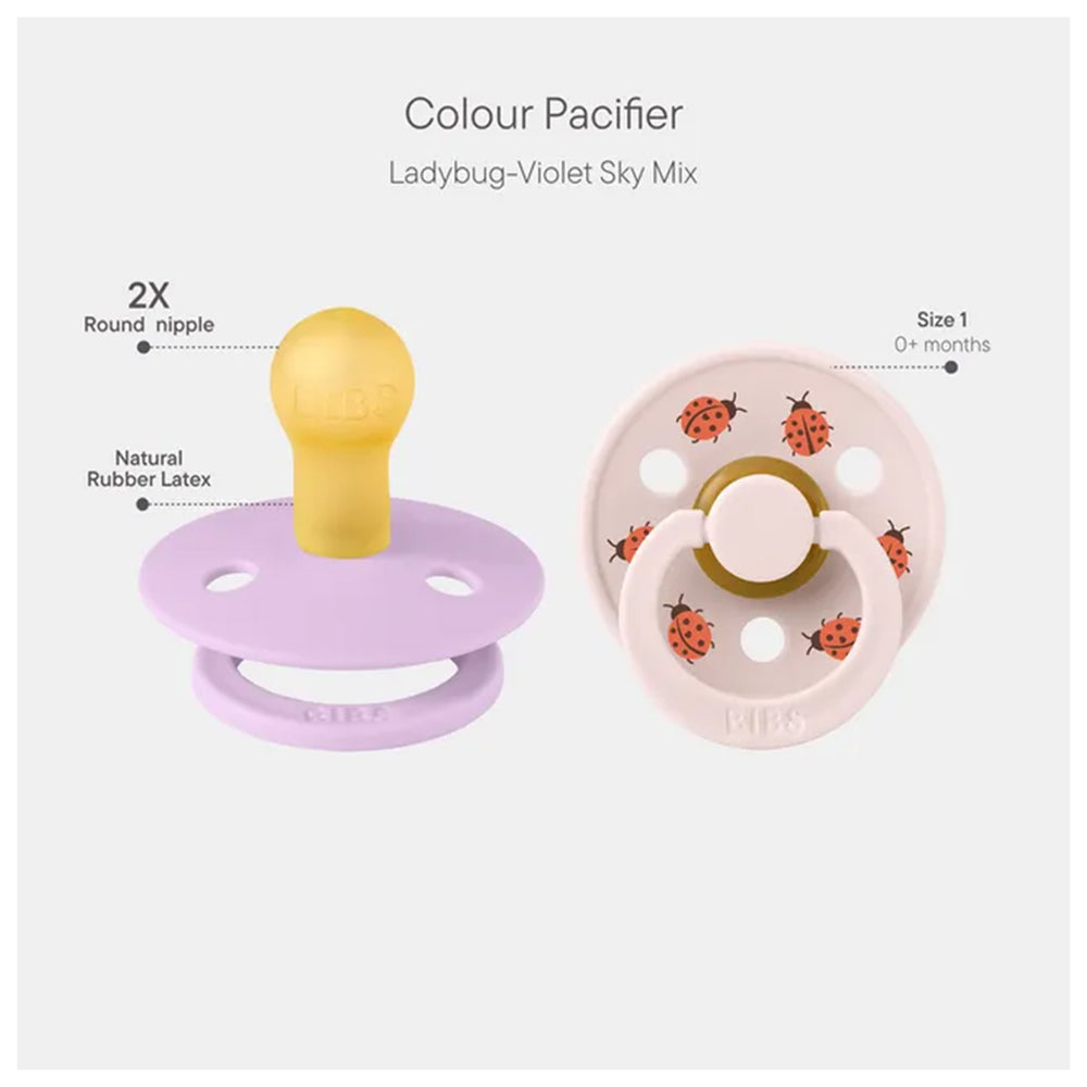 Bibs Pacifier Studio Color 2 Pack Lady Bug size 1 — view 6